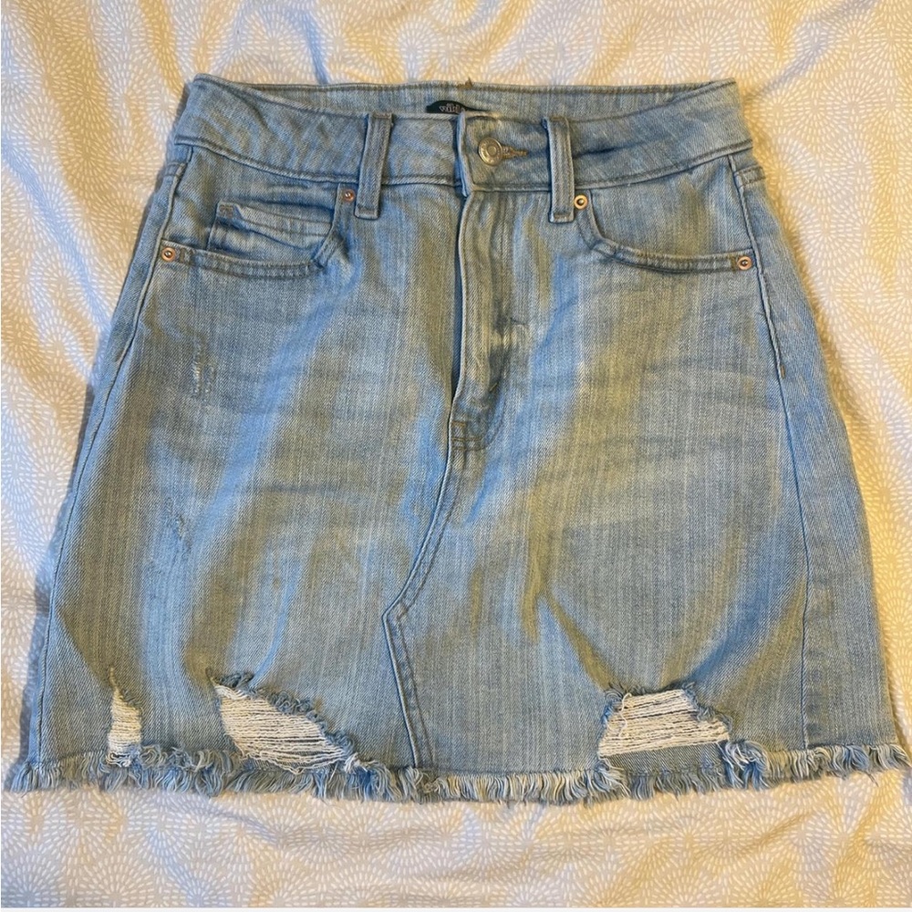 Wild Fable Light Wash Denim Skirt